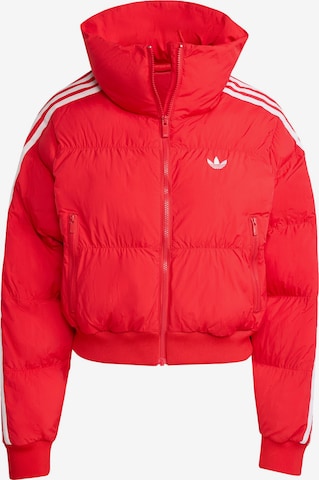 Veste d’hiver 'Adicolor' ADIDAS ORIGINALS en rouge : devant