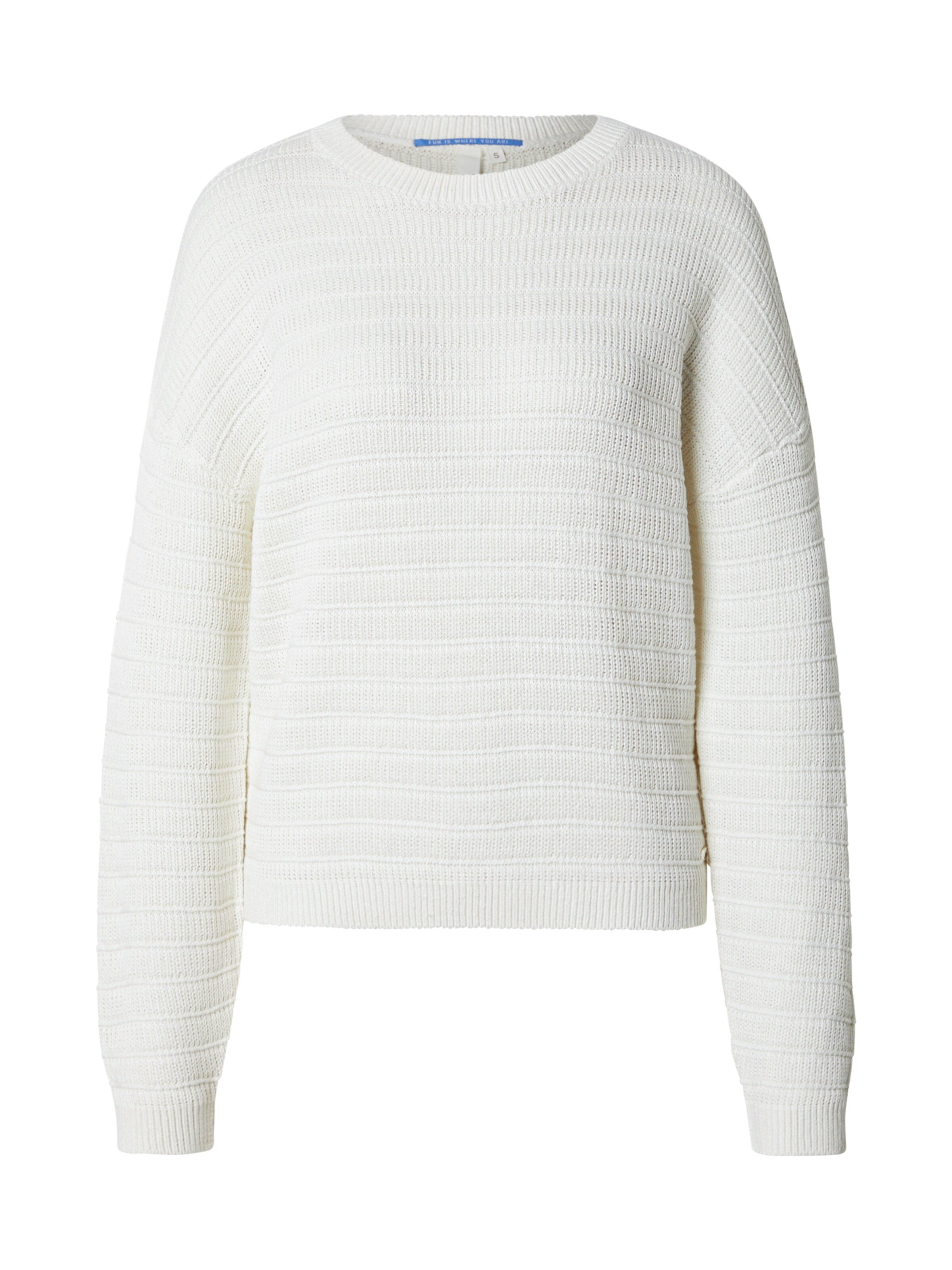 QS Pullover in Beige: Vorderseite