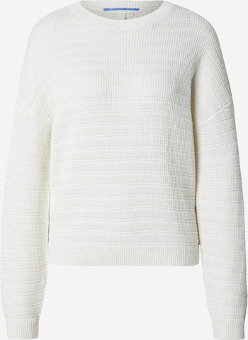 Pull-over QS en beige : devant