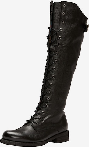 FELMINI Lace-Up Boots 'Gredo ' in Black: front