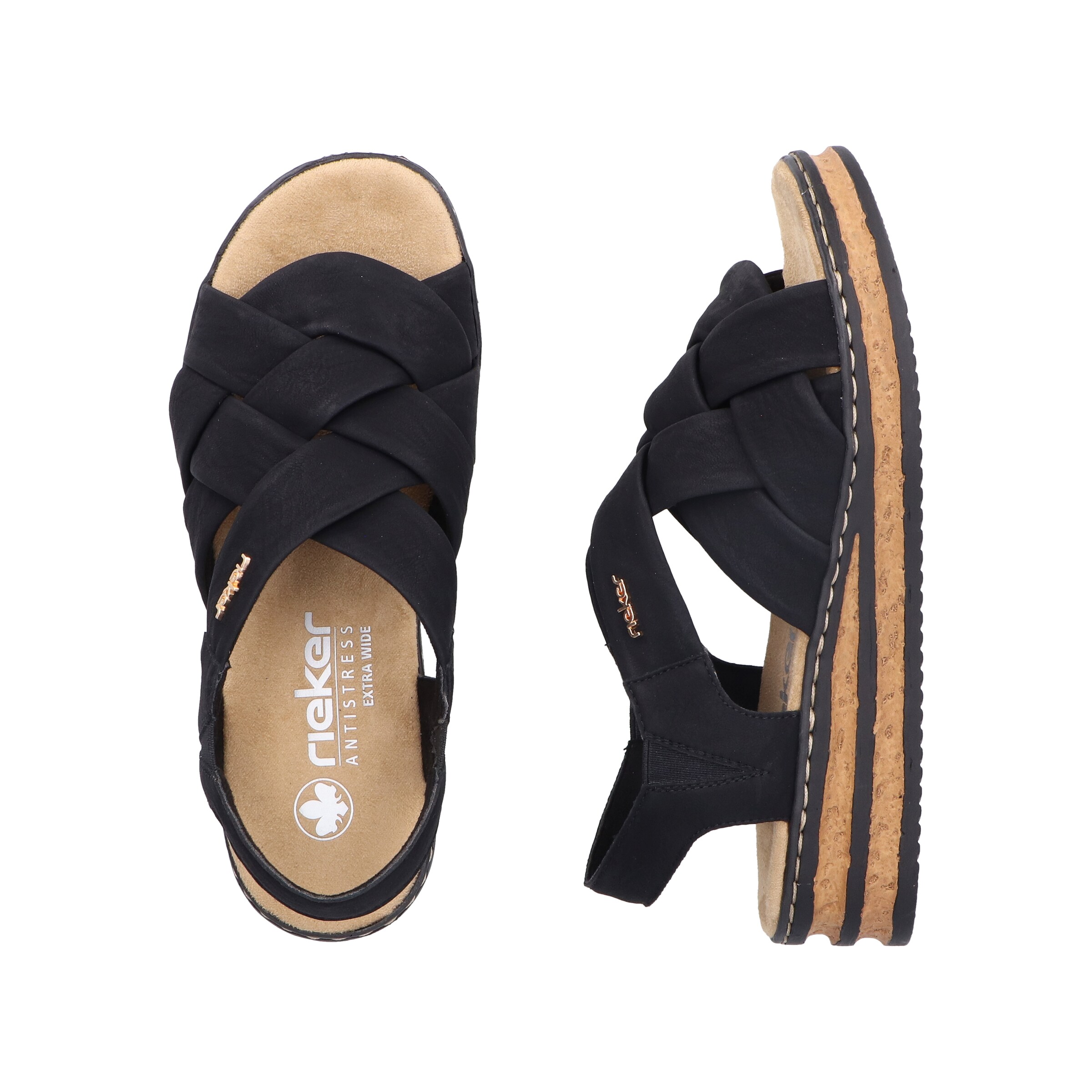 Rieker Sandals in Black