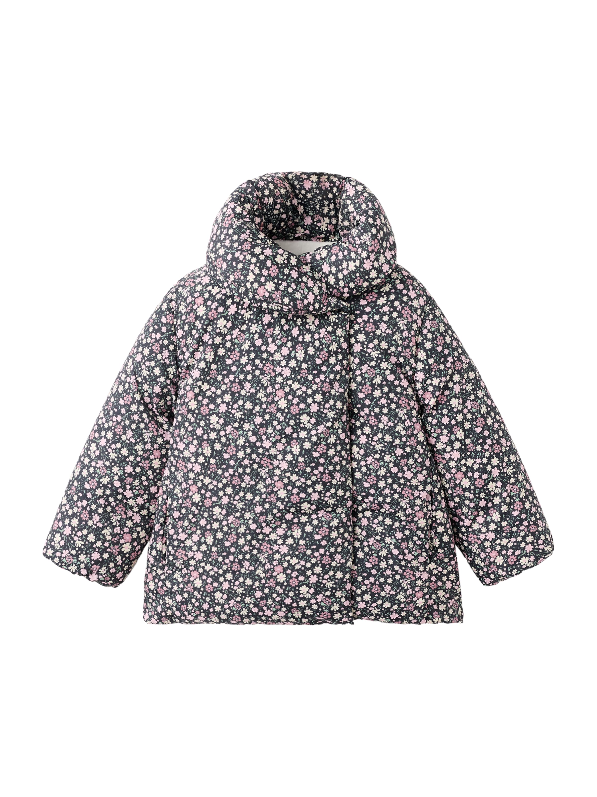 Geacă de iarnă 'PARKE' de la MANGO KIDS pe negru: față