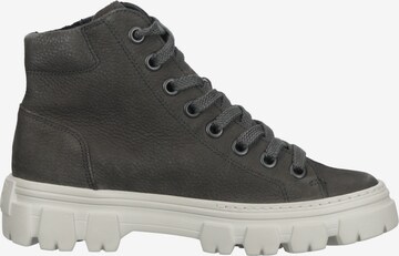 Paul Green Lace-Up Ankle Boots in Grey