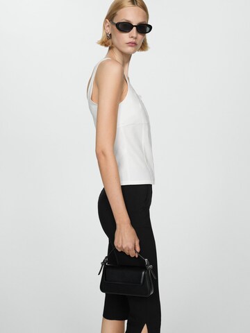 Haut MANGO en blanc