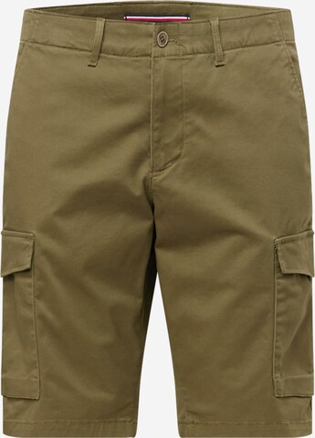 TOMMY HILFIGER Cargo Pants 'JOHN' in Green: front