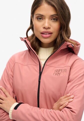 Superdry Λειτουργικό μπουφάν σε ροζ