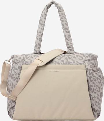 Shopper di Kapten & Son in grigio: frontale