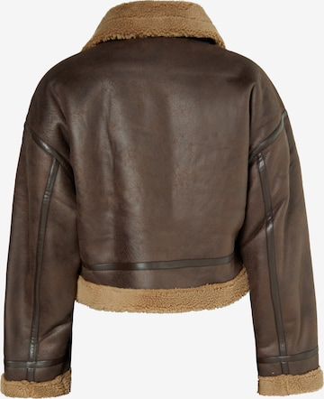 MYMO Between-season jacket 'Biany' in Brown