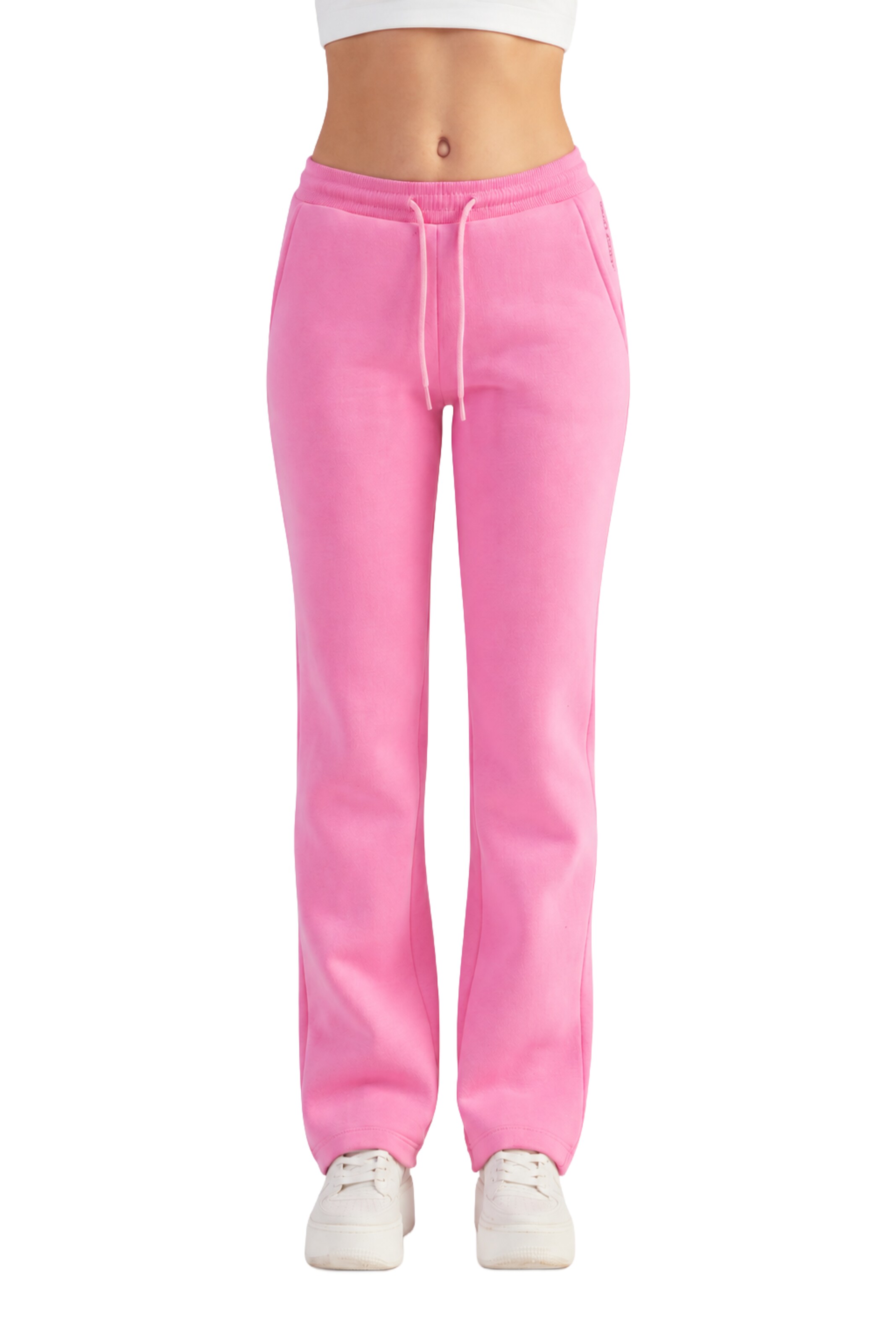 HOLLY LOLLY Regular Broek in Roze: voorkant
