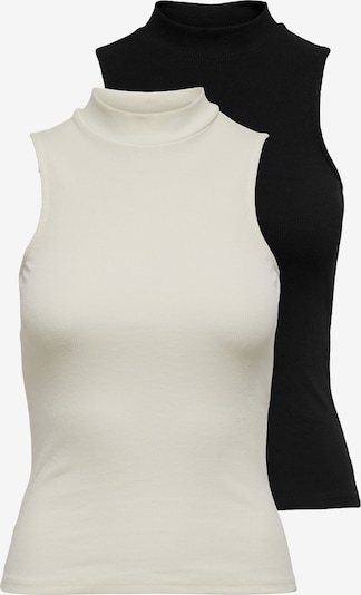 ONLY Top 'ONLNessa' u crna / vuneno bijela, Pregled proizvoda
