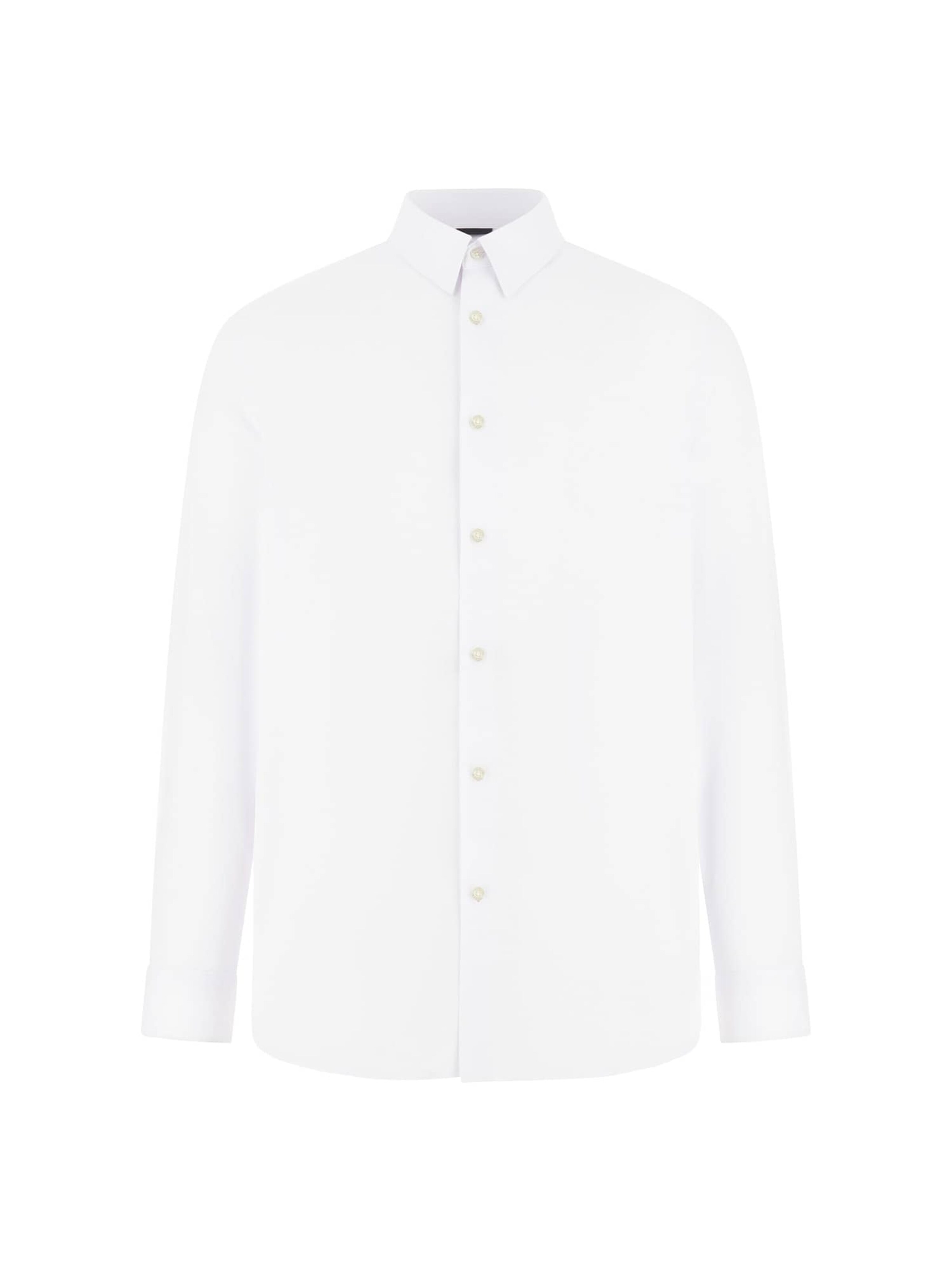 GUESS Regular fit Business Shirt in White: front