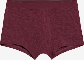 Boxers ARMEDANGELS en rouge : devant