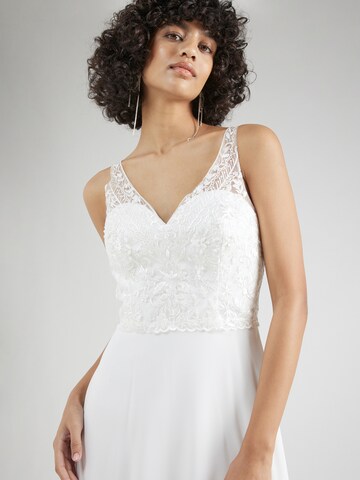 Laona Evening Dress in White