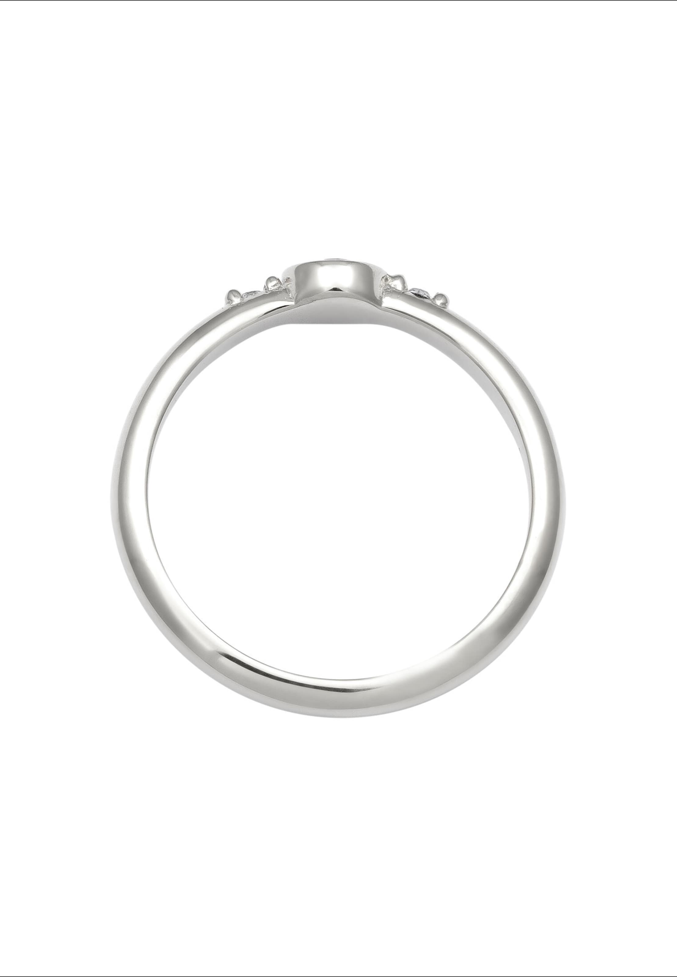 Bague ELLI en argent : devant