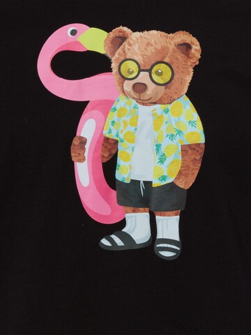 T-Shirt 'Floating Bear' Chill Pill en noir
