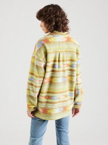 Jachetă  fleece 'HAPPY CAMPER' de la BILLABONG pe verde