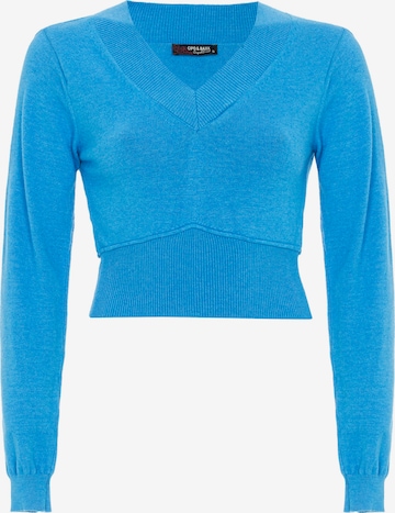 CIPO & BAXX Sweater in Blue: front