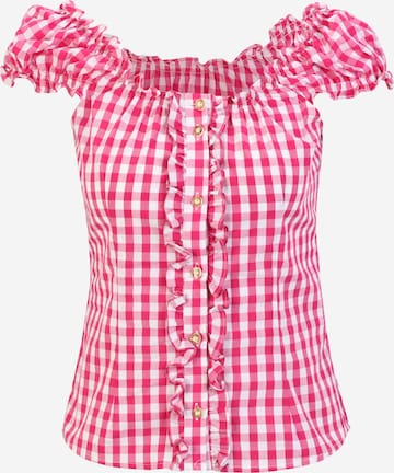 ALMSACH Blouse in Pink: front