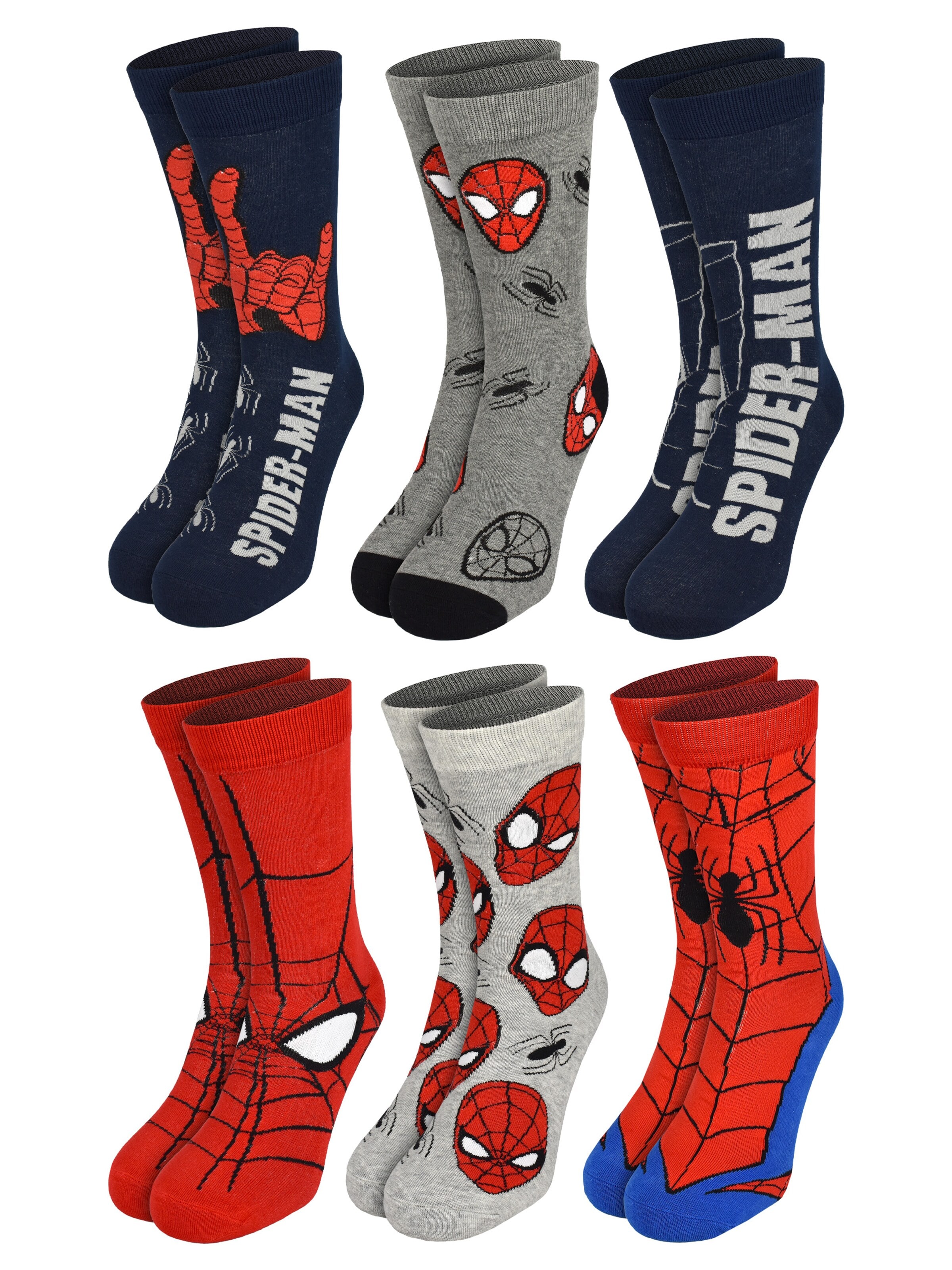 SPIDERMAN Socken 'Adventskalender'‌‌‌‌‌‌ in Mischfarben