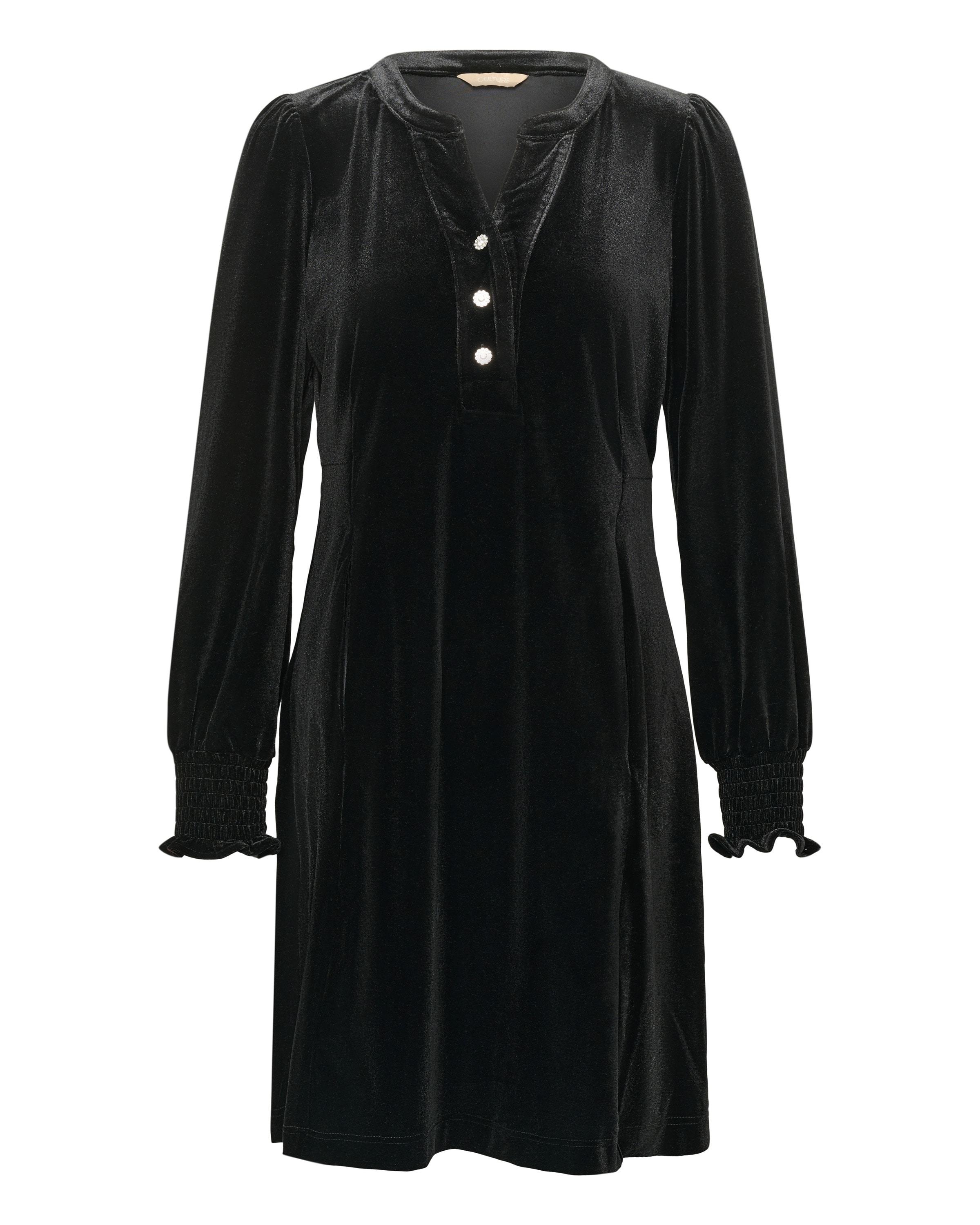 CULTURE - Vestido 'HANANNA ZOE' em preto: frente