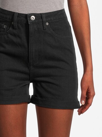 AÉROPOSTALE Regular Shorts in Schwarz