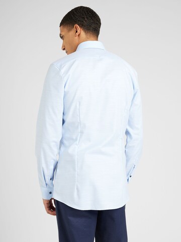 Slim fit Camicia business di OLYMP in blu