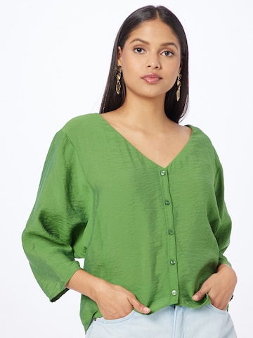 COMMA Blouse in Groen: voorkant