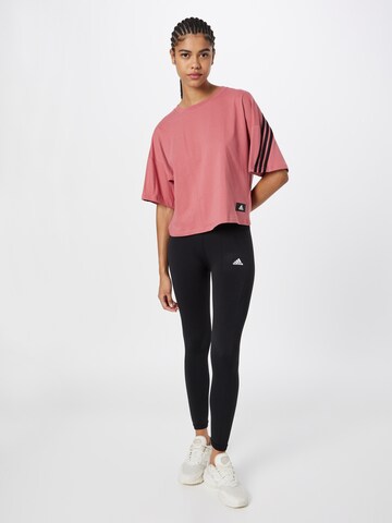 ADIDAS SPORTSWEAR Functioneel shirt 'Future Icons 3-Stripes' in Roze