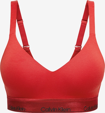 Calvin Klein Underwear Grudnjak u crvena / crna, Pregled proizvoda
