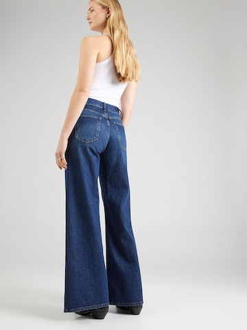 Rich & Royal Široký strih Džínsy 'Marlene' - Modrá