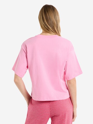 ETAM Pajama Shirt 'Walter' in Pink