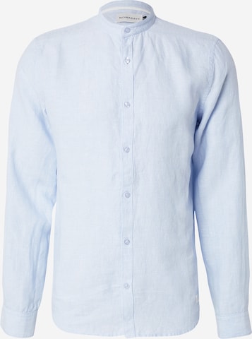 Coupe regular Chemise NOWADAYS en bleu : devant