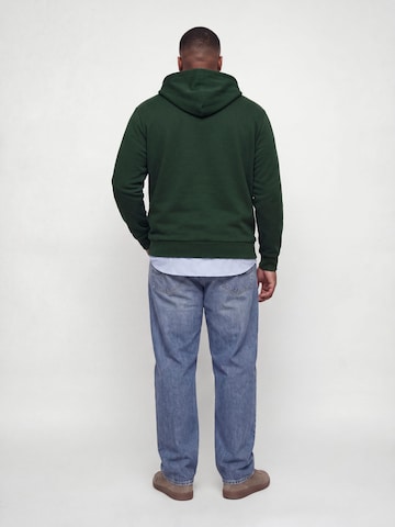 Jack & Jones Plus Sweatshirt 'JJEBRADLEY' in Grün
