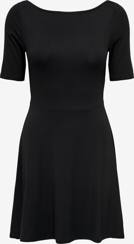 Robe 'PETRA' ONLY en noir : devant