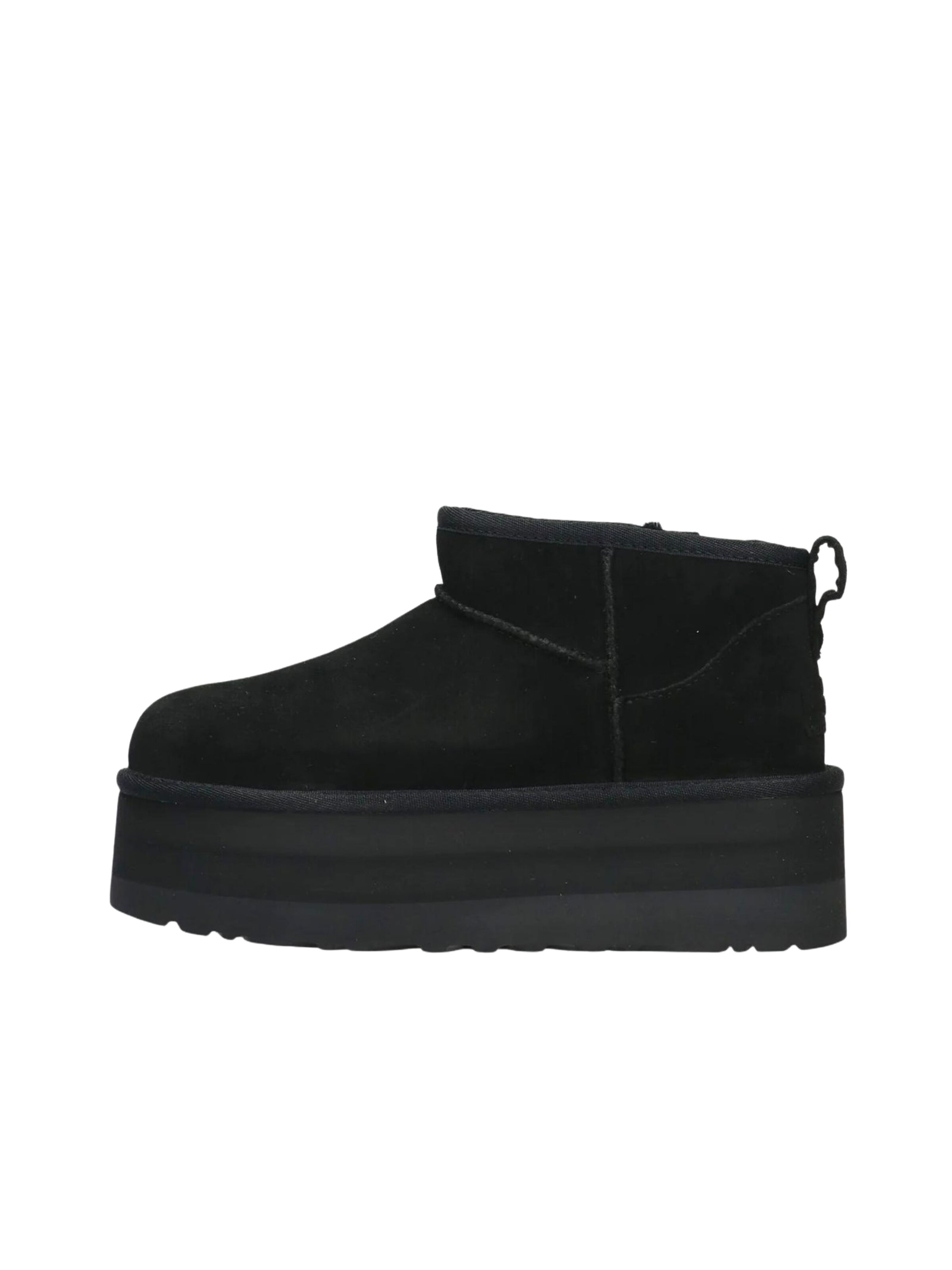UGG Boots 'Classic Ultra Mini' in Zwart: voorkant