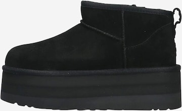 UGG Boots 'Classic Ultra Mini' in Zwart: voorkant