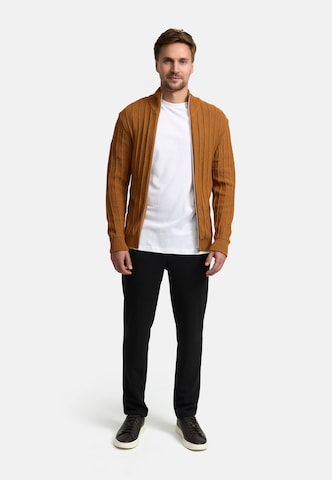 Vestes en maille ' Truman ' JEFF en marron