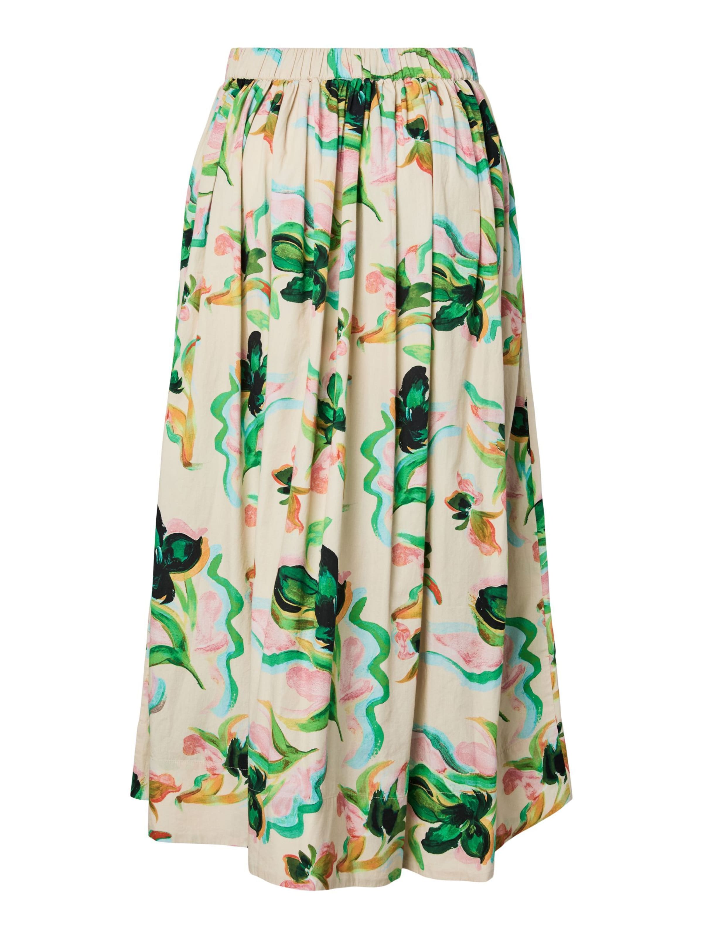 YAS Rok in Beige