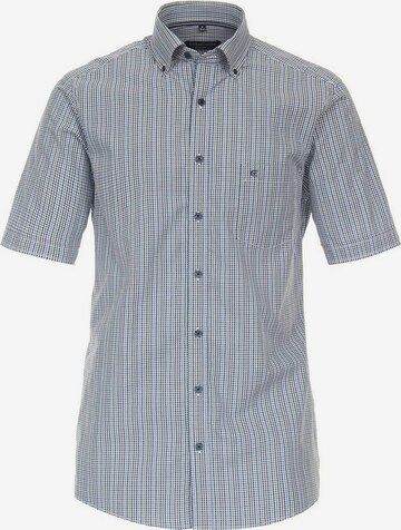 VENTI Slim fit Button Up Shirt in Grey: front
