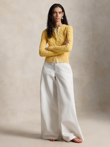 Geacă tricotată de la Polo Ralph Lauren pe galben