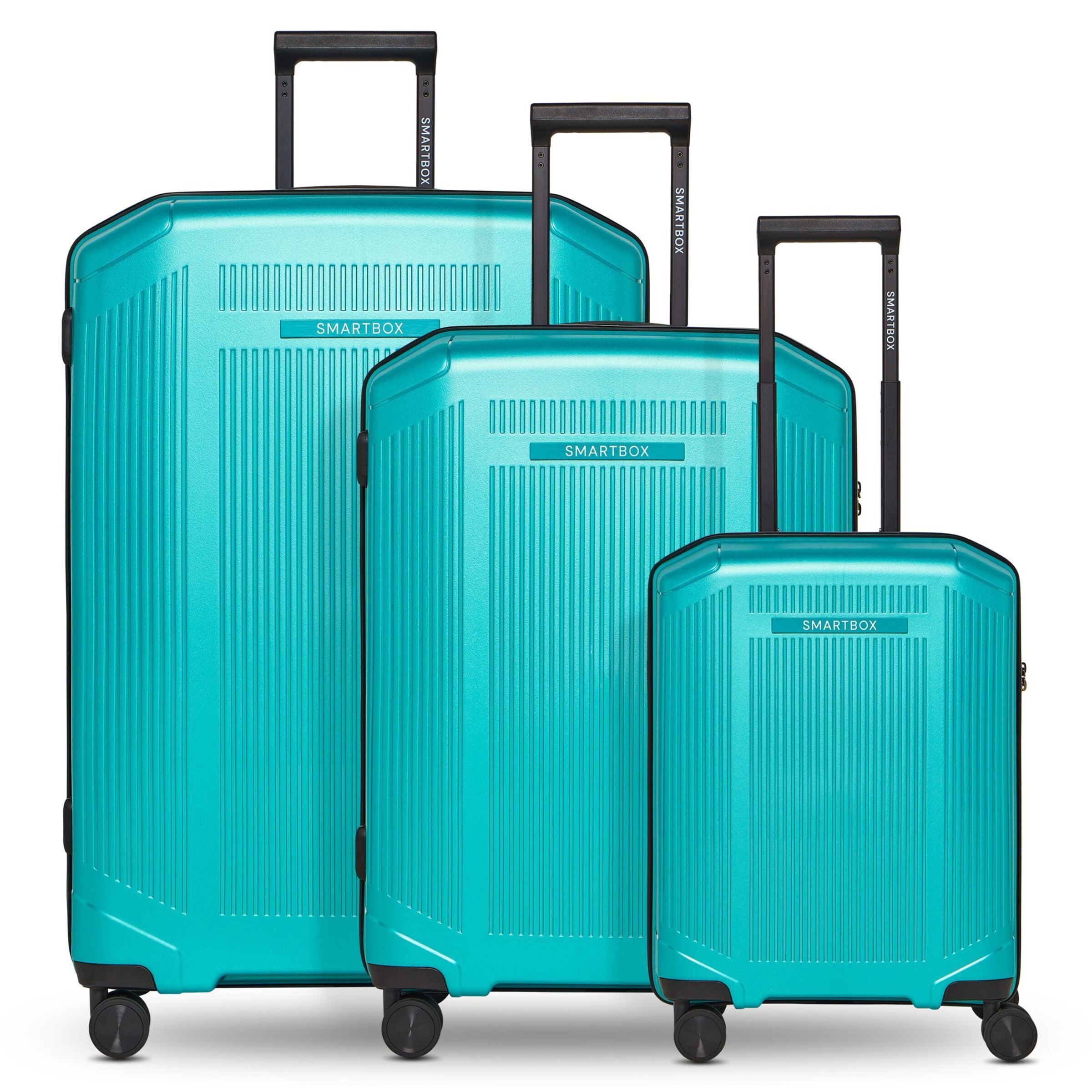 Ensemble de bagages 'Edition 02 4' Smartbox en bleu : devant