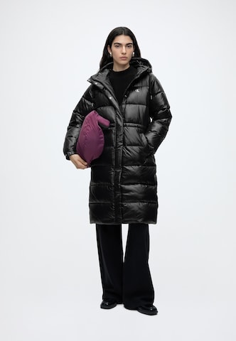 Calvin Klein Jeans Wintermantel in Zwart