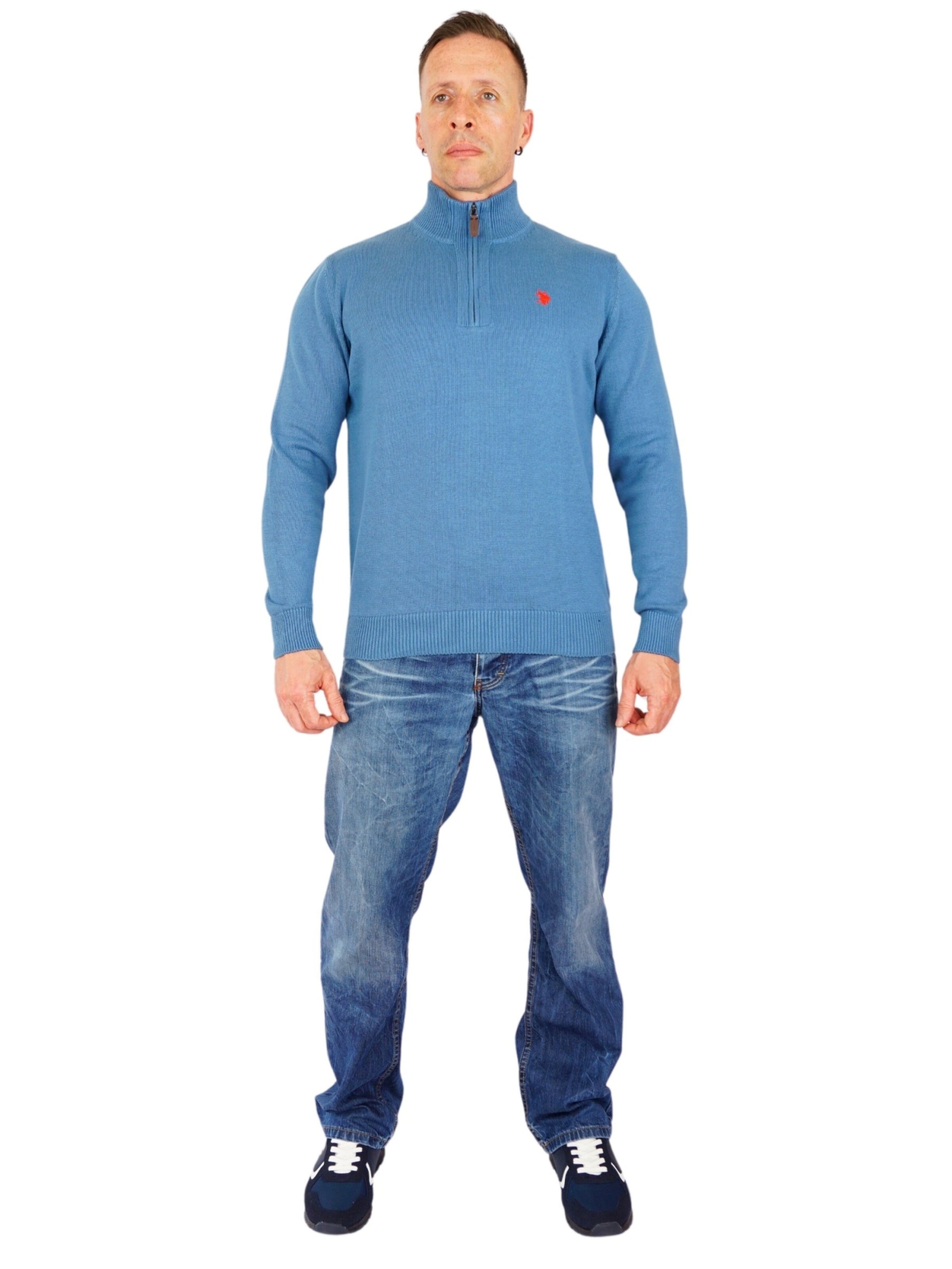 U.S. POLO ASSN. Pullover i blå