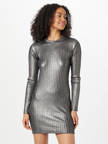 River Island Dress in Silver: front