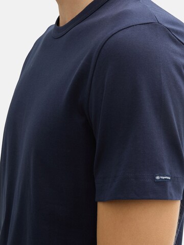TOM TAILOR Shirt in Blauw