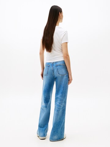 Tommy Jeans T-Shirt 'Ess' in Weiß