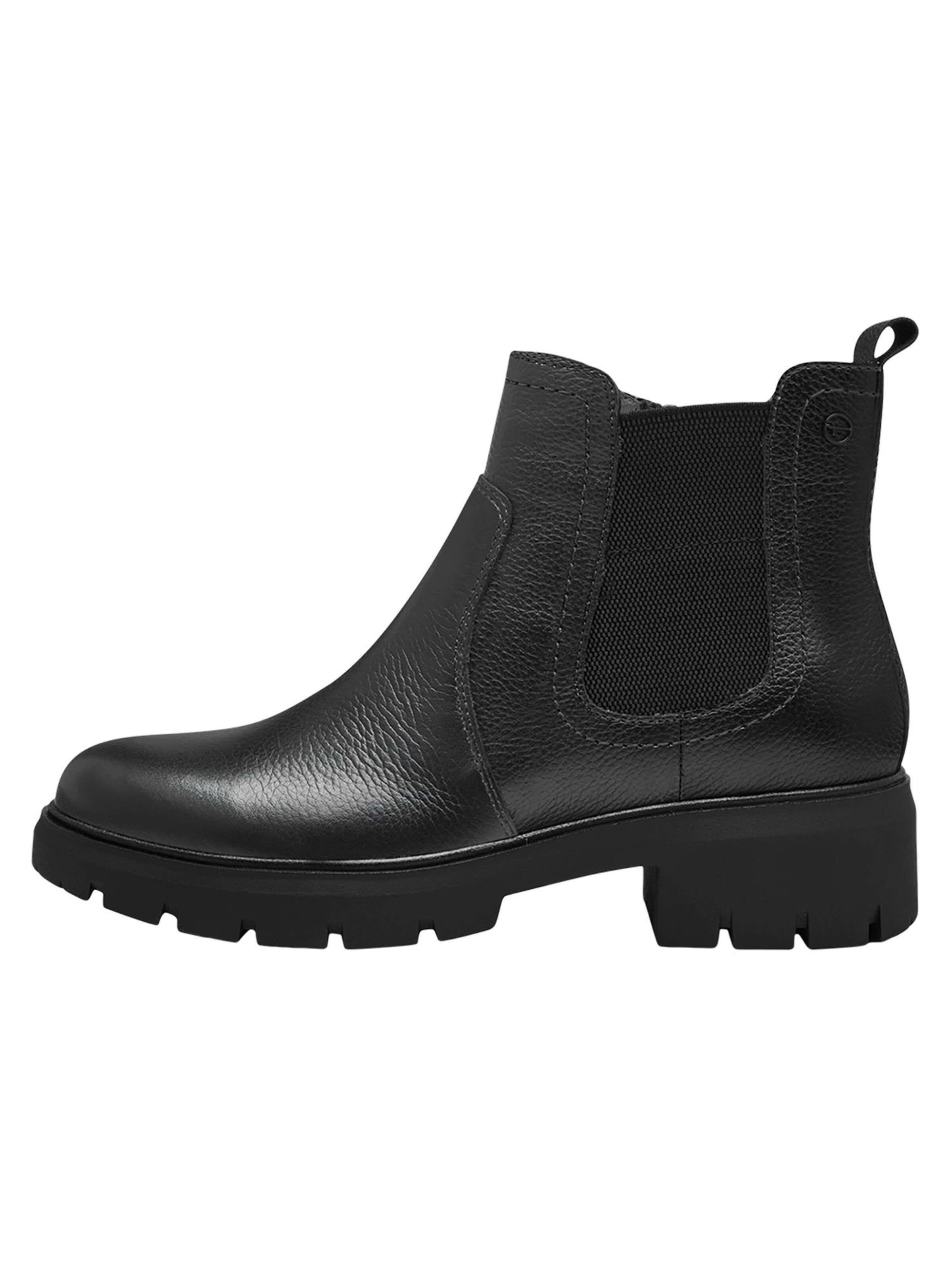 Tamaris Chelsea boots in Black