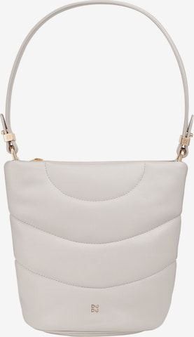 DuDu Schoudertas 'Barbara' in Wit: voorkant