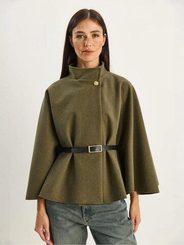 Bianco Lucci Tussenmantel in Groen: voorkant