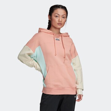 ADIDAS ORIGINALS Sweatshirt 'R.Y.V.' in Roze: voorkant